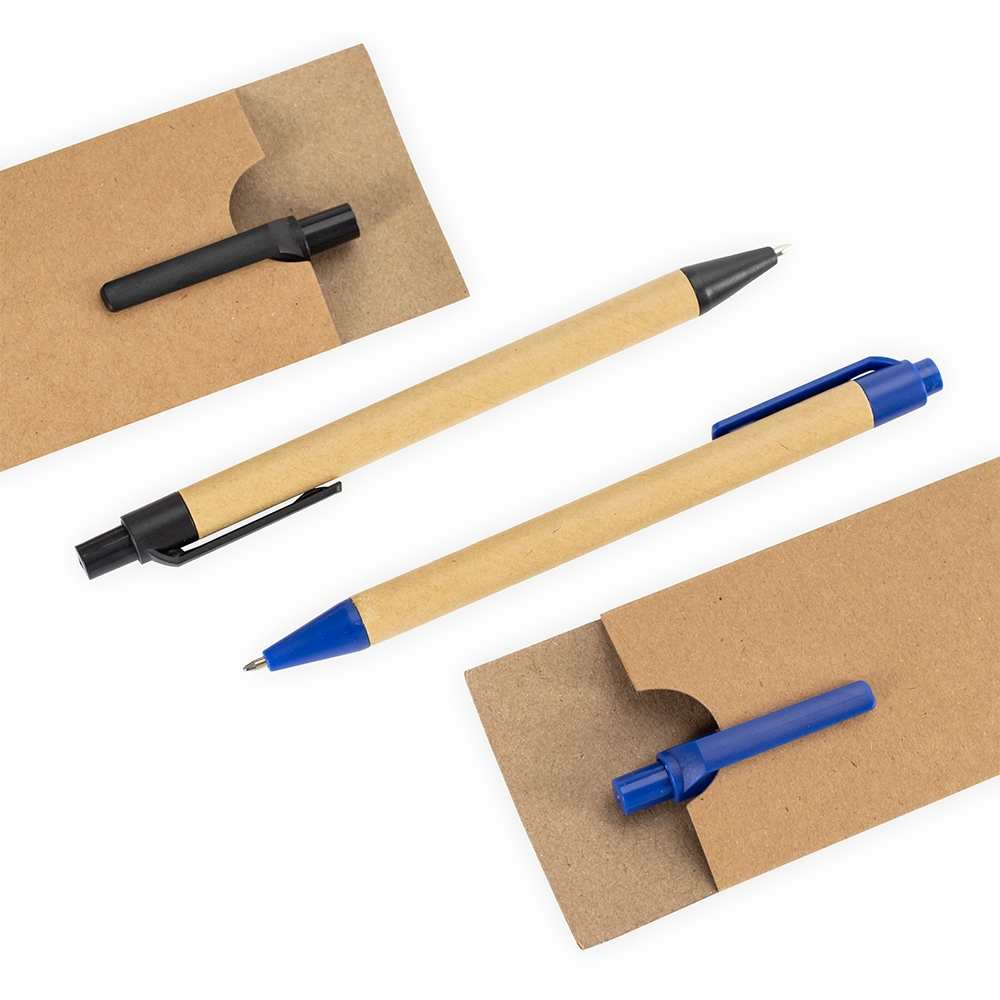 Imagem do produto Kit Ecológico Caneta e Lapiseira Papelão
